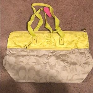Packable Coach Overnight Bag